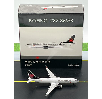 Phoenix Diecast B737-8 MAX Air Canada 2017 livery C-GEPF 1:400 +New Arrival+