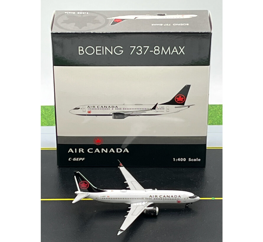 B737-8 MAX Air Canada 2017 livery C-GEPF 1:400 +New Arrival+