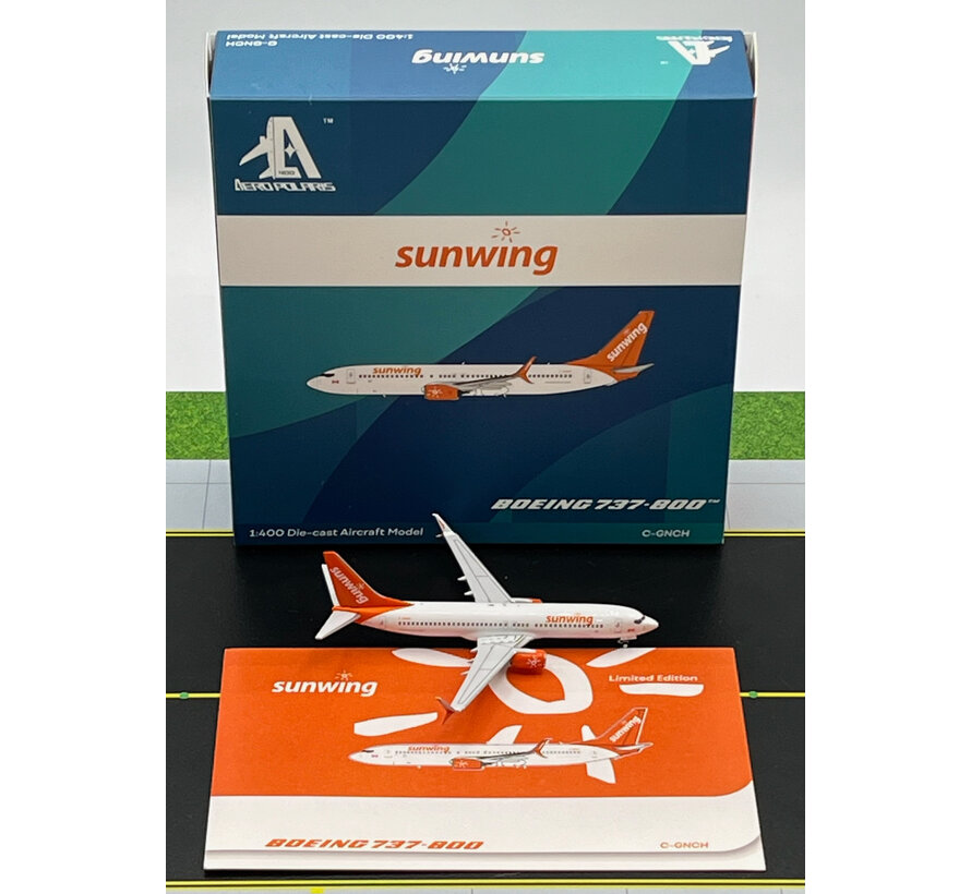 B737-800S Sunwing C-GNCH 1:400 Scimitars