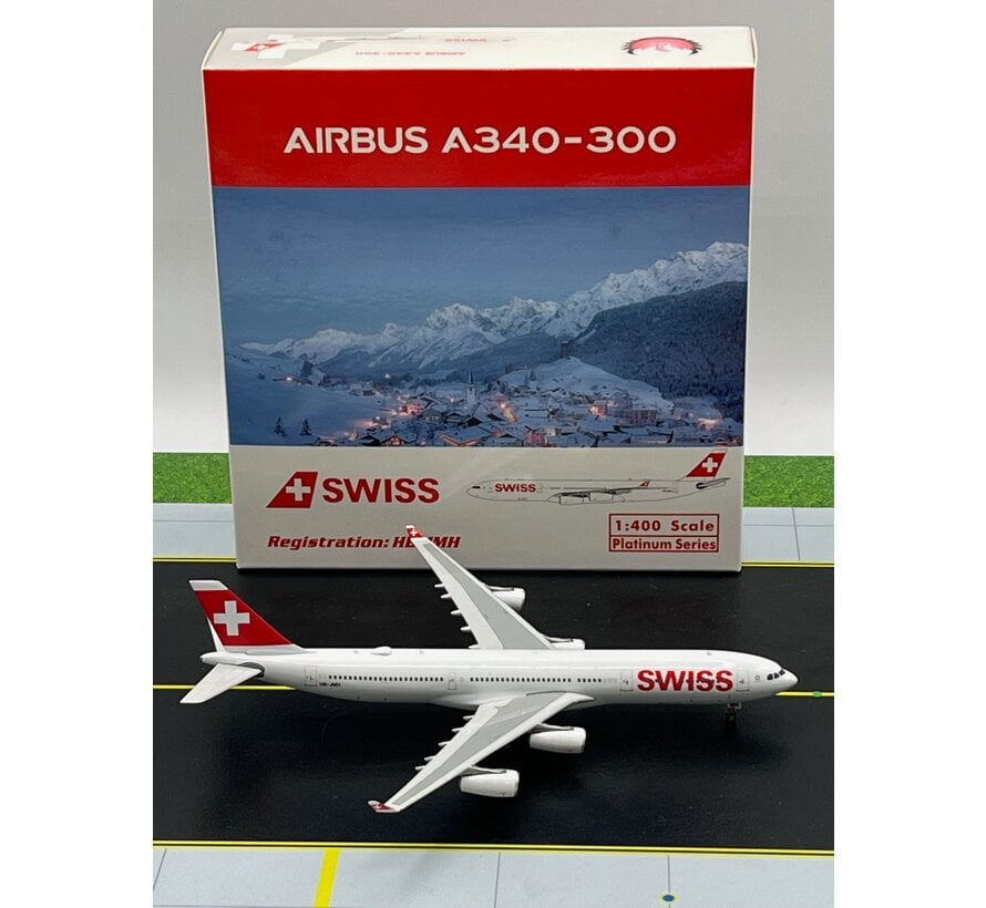 A340-300 Swiss HB-JMH 1:400  +New Arrival+