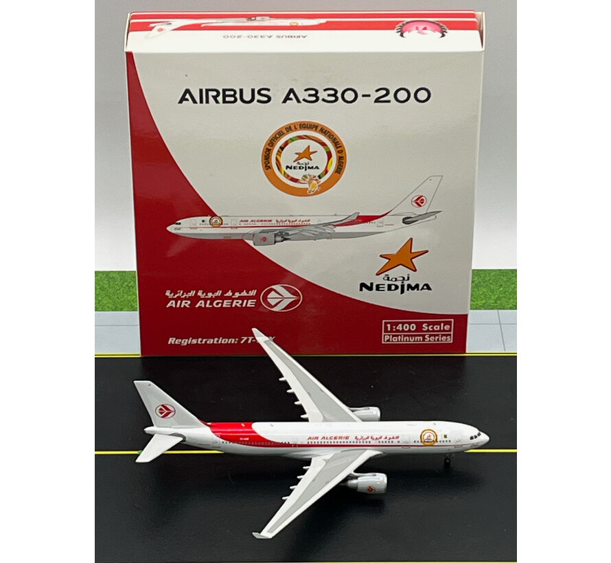 A330-200 Air Algerie special livery 7T-VJX 1:400 +new arrival+