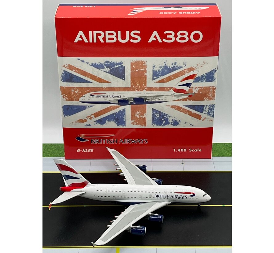 A380-800 British Airways Union Jack livery G-XLEE 1:400 +New arrival+