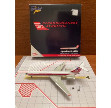 Gemini Jets IL-62M CSA Czech Airlines OK-JBJ 'OK Jet' 1:400**Collection sale