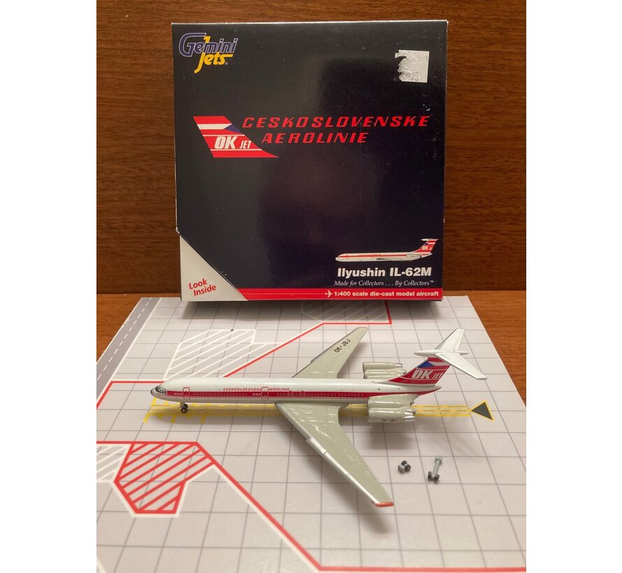 IL-62M CSA Czech Airlines OK-JBJ 'OK Jet' 1:400**Collection sale
