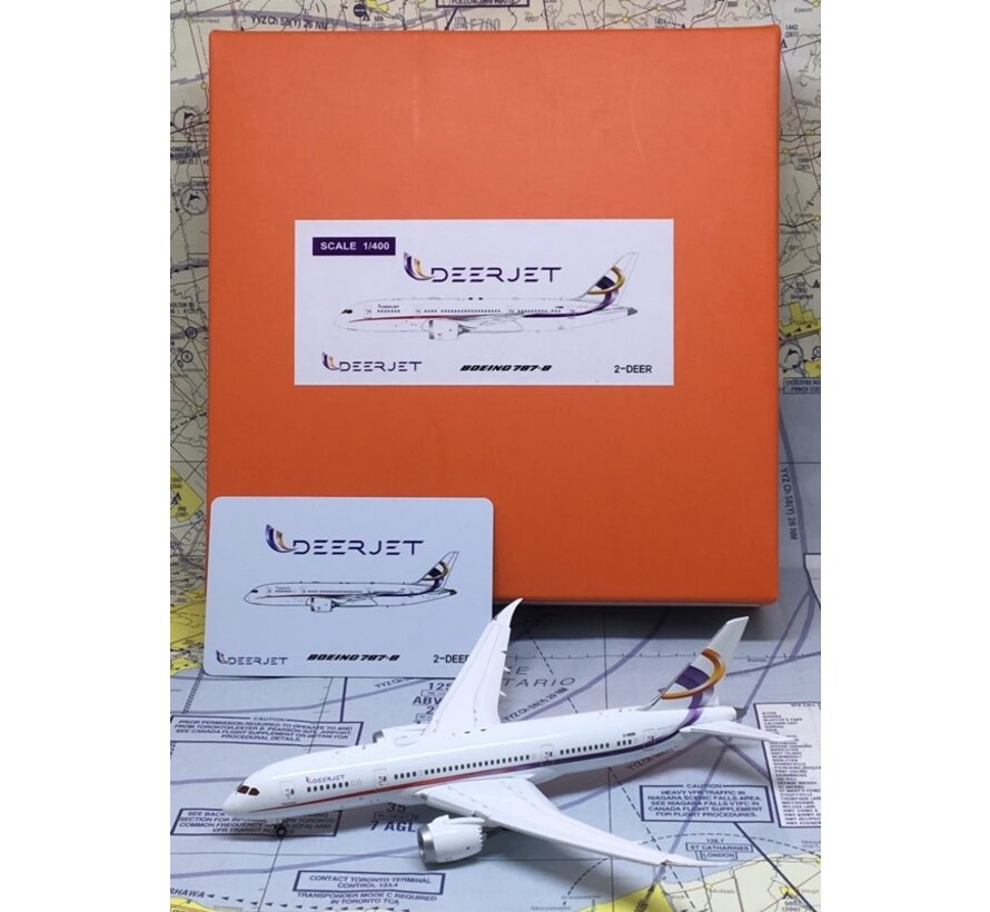 B787-8 Dreamliner BBJ Deer Jet 2-DEER 1:400**Collection sale