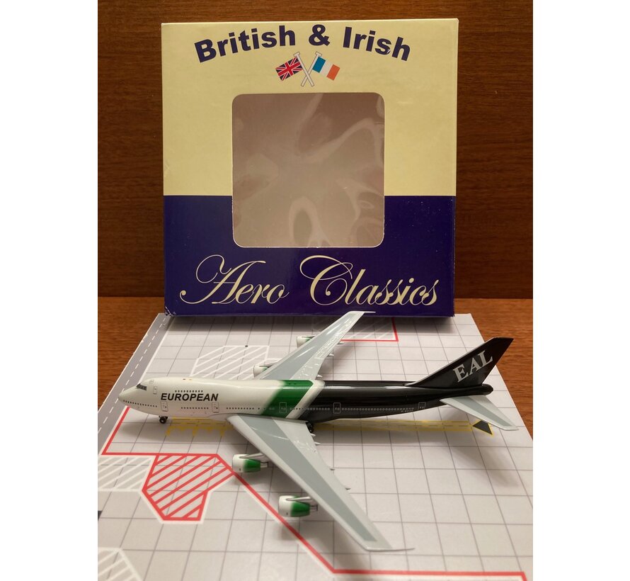 B747-200 EAL European AirCharter G-BDXF [green] 1:400**Collection sale