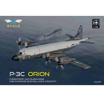 X-Scale P-3C Orion anti-submarine & maritime surveillance 1:144 New tool 2025
