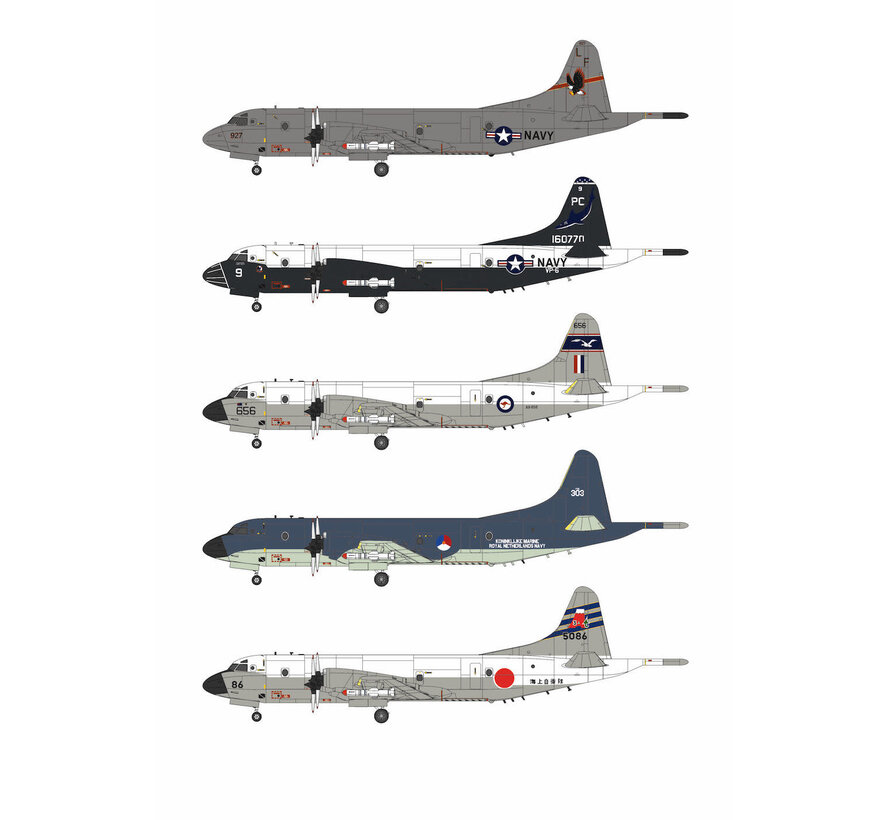 X-Scale P-3C Orion anti-submarine & maritime surveillance 1:144 New tool 2025