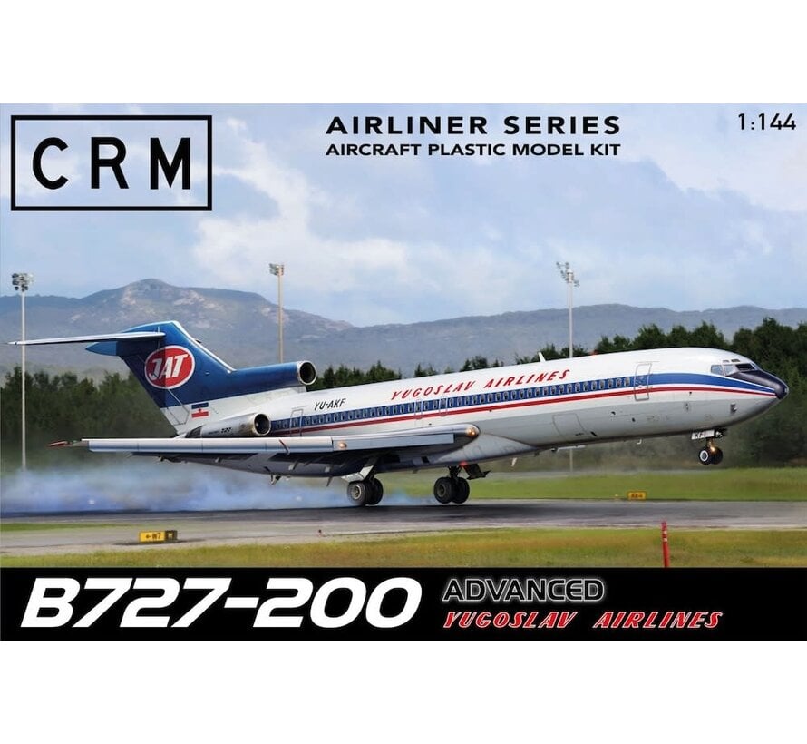 CR Models B727-200ADV JAT Yugoslav Airlines 1:144 New tool 2025