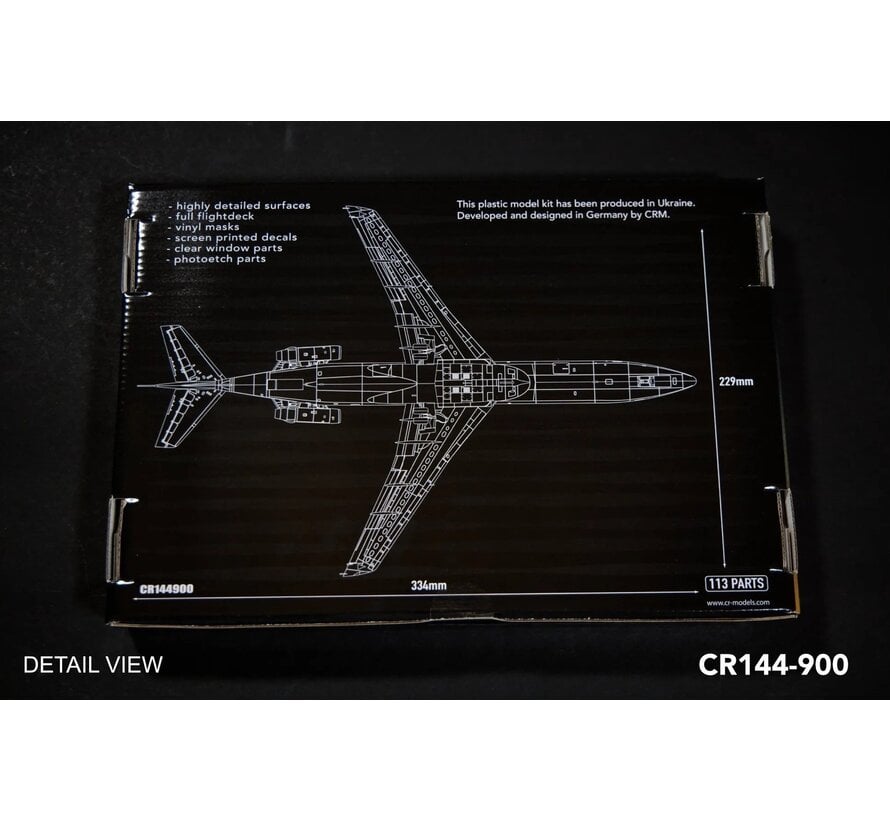 CR Models B727-200ADV JAT Yugoslav Airlines 1:144 New tool 2025