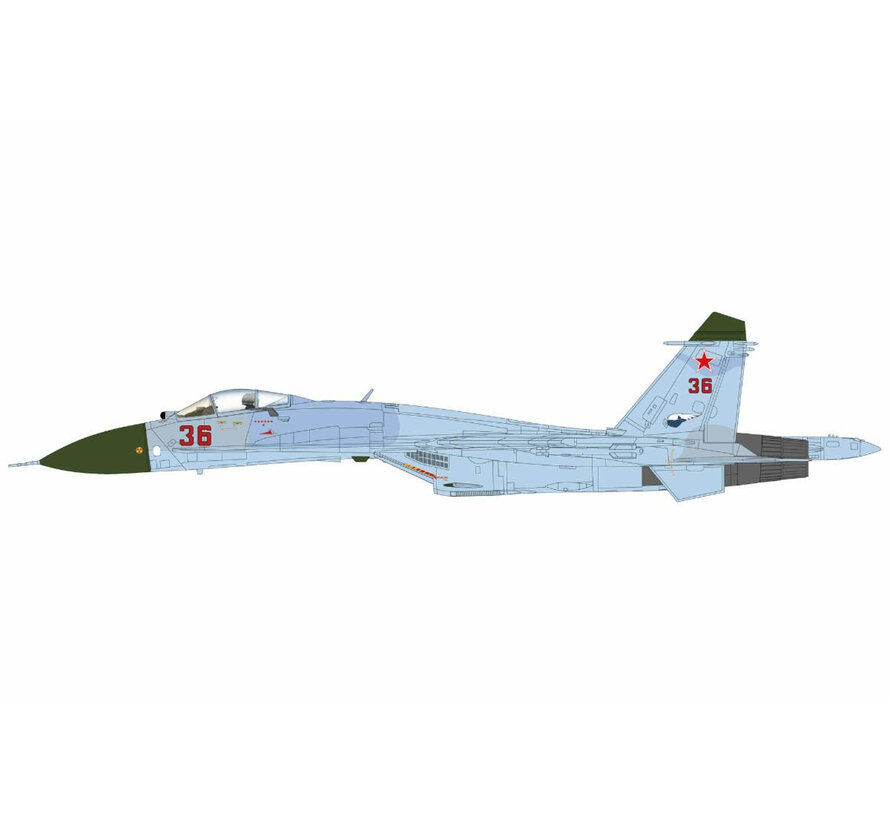 Su27 Flanker-B RED 36 941sr IAP Soviet Air Force Barents Sea 1987 1:72 (P-3 collision) +pre-order+