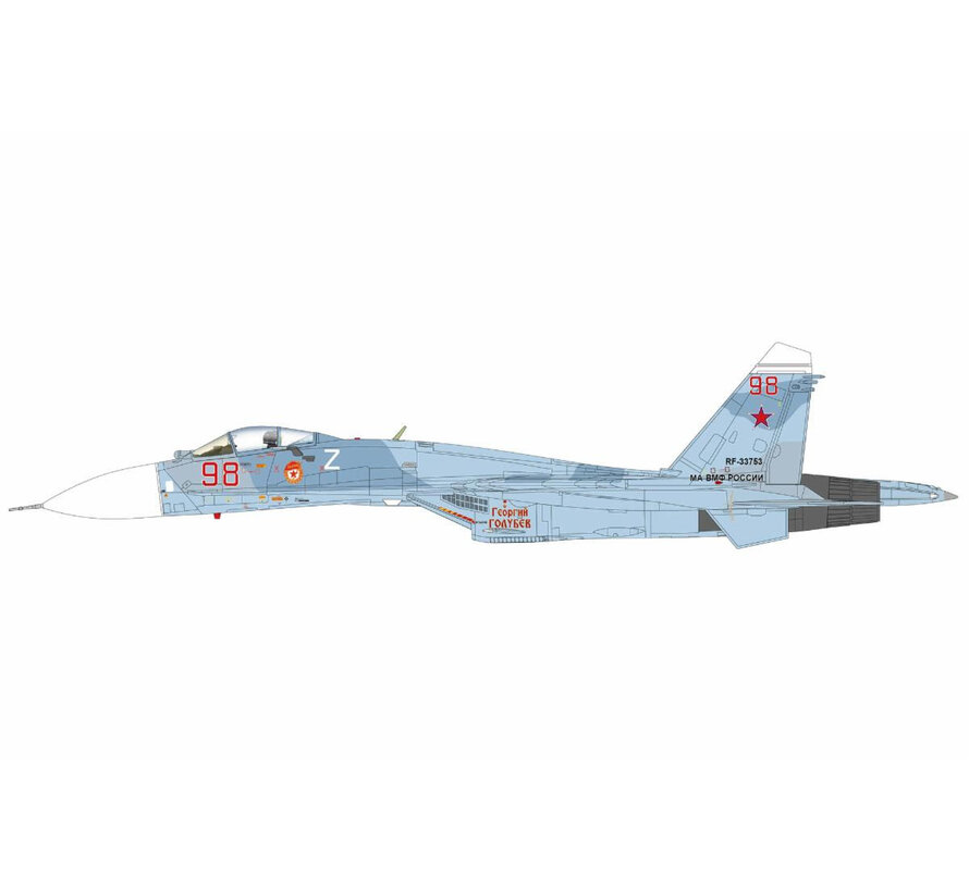 Su27P Flanker B Russian Navy RED 98 RF-33753 2020s 1:72 (re-issue)  +pre-order+