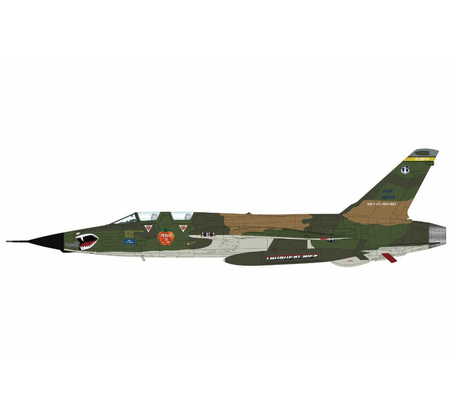 F105F Thunderchief 128th TFS PEACH91 Dobbins AFB Georgia ANG  63-8299 1983 1:72  +pre-order+