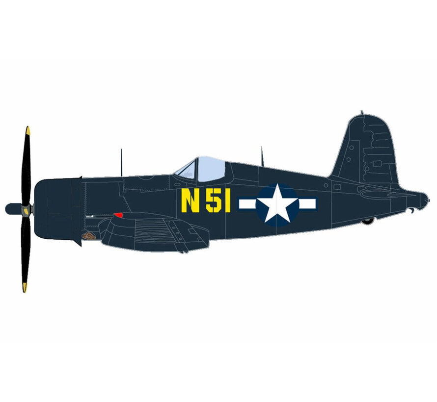 F4U-4 Corsair VMF-155 N51 John Glenn China 1945 1:48 (reissue) +pre-order+
