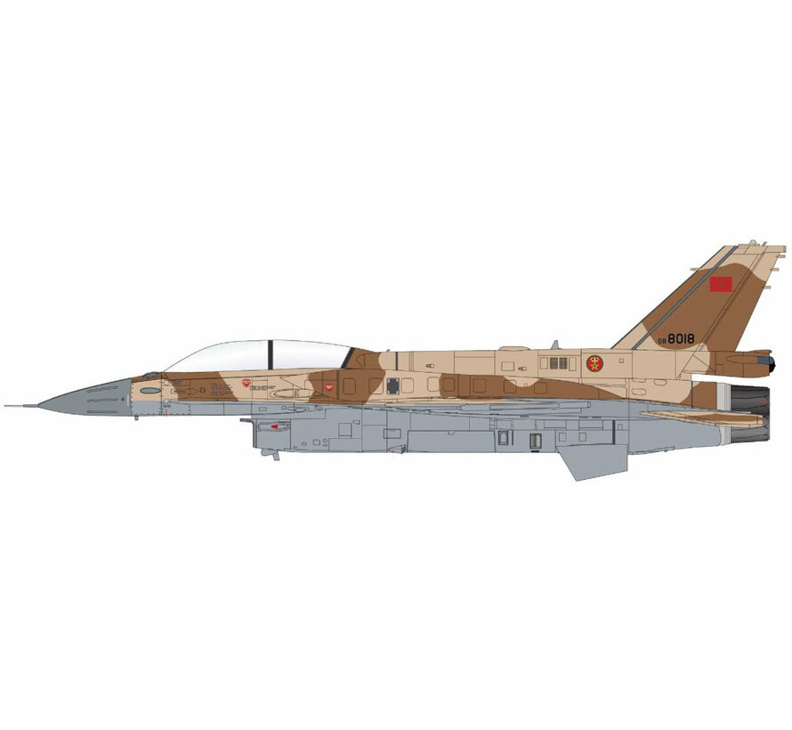 F16D Royal Moroccan Air Force RMAF 08-8018 RIAT 2024 1:72 +pre-order+