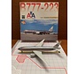 B777-200 American N787AL [chromed] 1:400**Collection sale