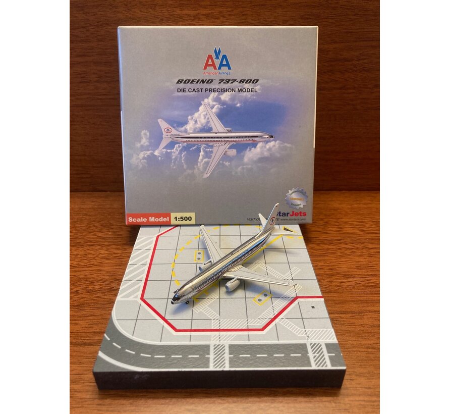 Starjets B737-800 American 'Astrojet' N951AA [Chrome] 1:500**Collection sale