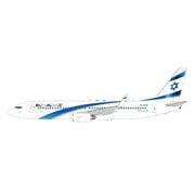 Gemini Jets B737-800W El Al Israel Airlines 4X-EKK 1:200 winglets with upgraded stand  +NEW ARRIVAL+