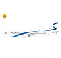 B737-800W El Al Israel Airlines 4X-EKK 1:200 winglets flaps down