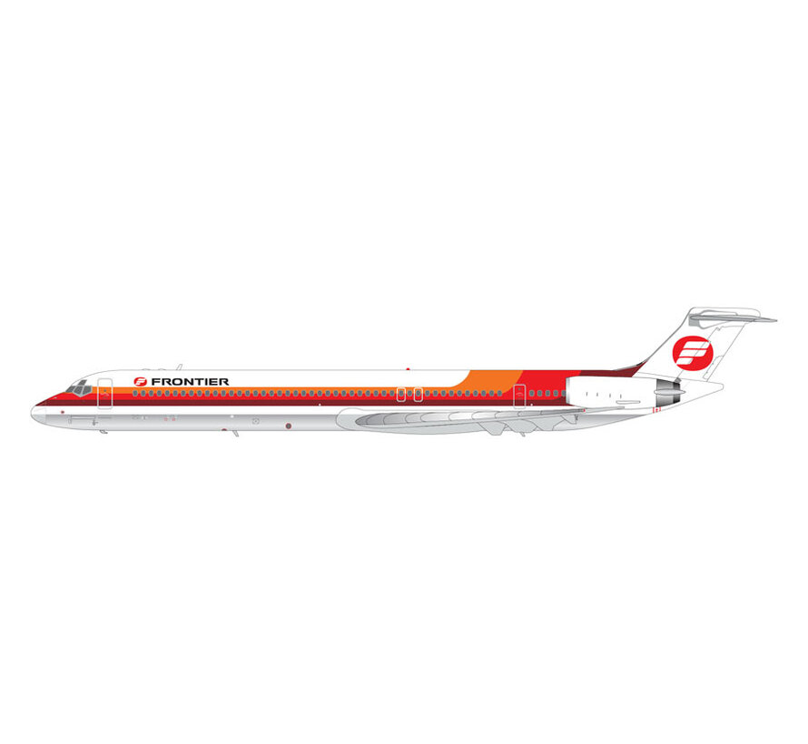 MD81 Frontier Airlines N859HA 1:200