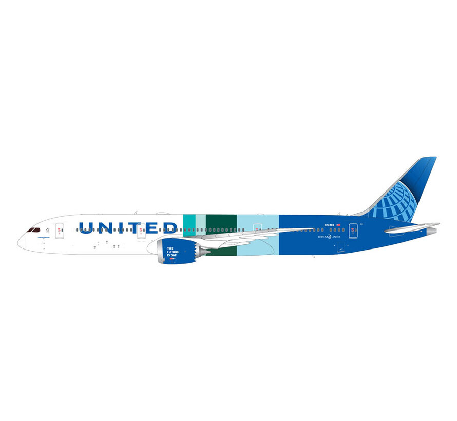 B787-9 Dreamliner United Airlines The Future is SAF N24988 1:200 +NEW ARRIVAL+