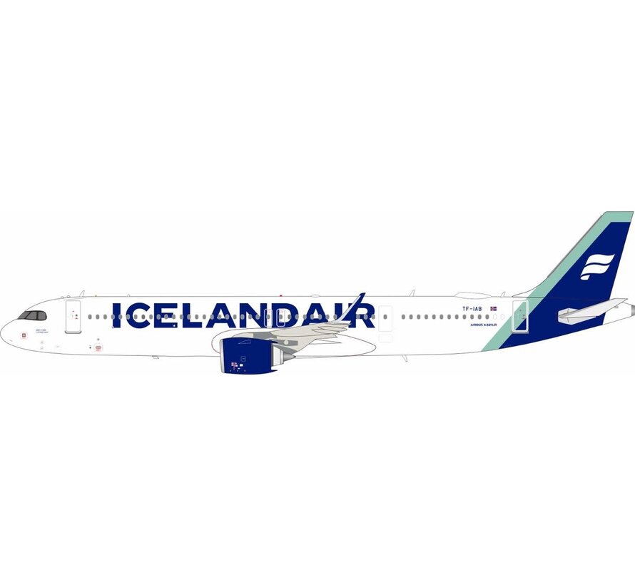 A321neo Icelandair 2022 new livery green tail TF-IAB 1:200 (2nd) +New Arrival+