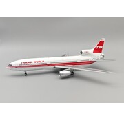 InFlight L1011 TWA Trans World Airlines bold titles Red poly livery N81027 1:200 (2nd) +NEW ARRIVAL+