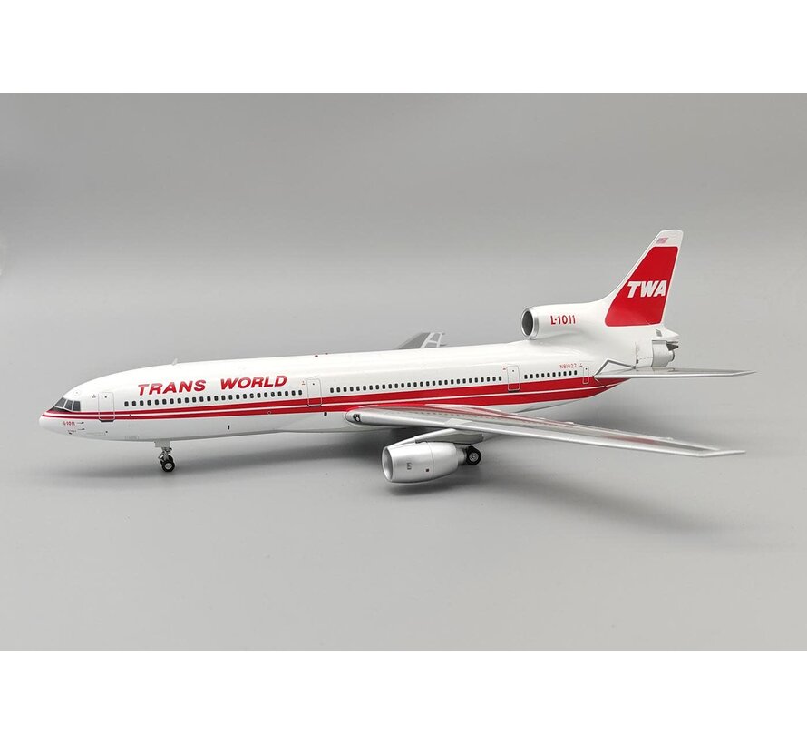 L1011 TWA Trans World Airlines bold titles Red poly livery N81027 1:200 (2nd) +NEW ARRIVAL+