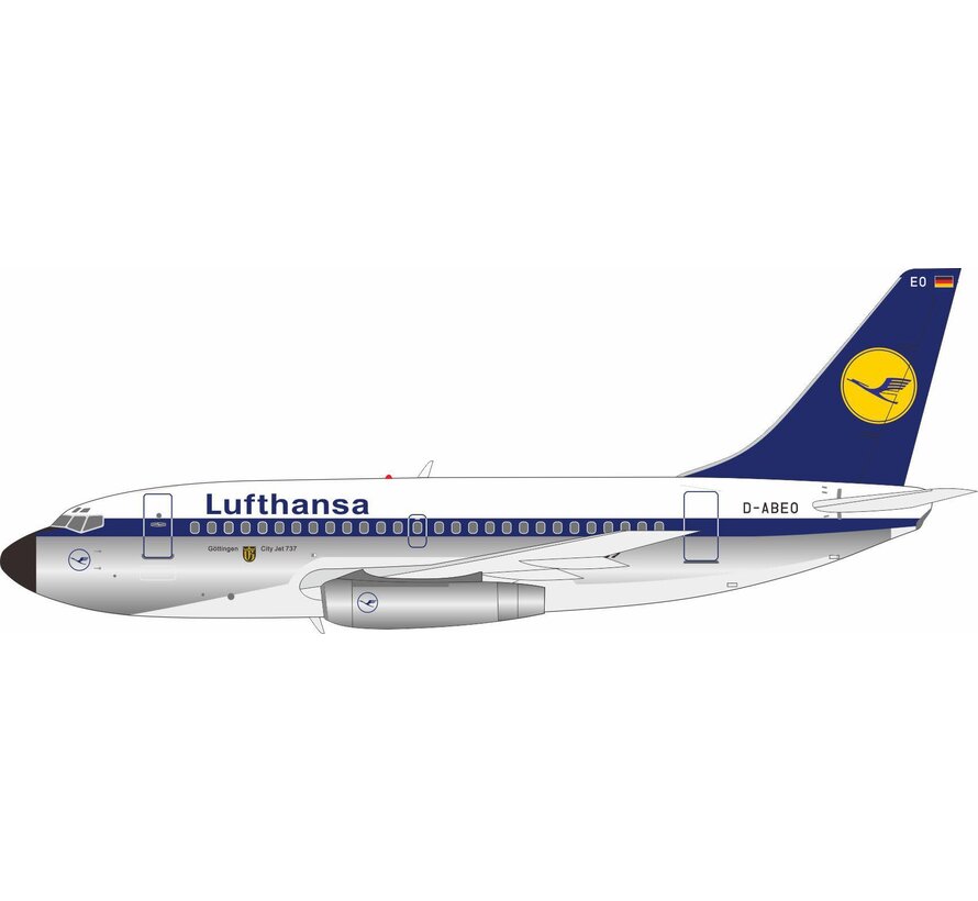 B737-100 Lufthansa Göttingen D-ABEO 1:200 +pre-order+