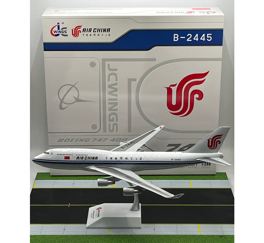 B747-400 Air China Last Flight B-2445 1:200 flaps down
