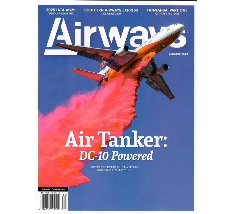 Airways Magazine August 2025 issue +SALE+