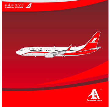 Aero Polaris B737-800W Shanghai Airlines B-1720 1:400 winglets +pre-order+