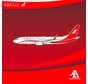 B737-800W Shanghai Airlines B-1720 1:400 winglets +pre-order+