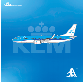 Aero Polaris B737-800W KLM Royal Dutch Airlines 2014 livery PH-BCL 1:400 winglets +pre-order+