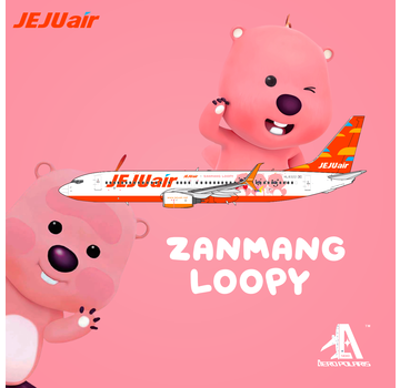 Aero Polaris B737-800S Jeju Air Livery Zanmang Loopy HL8322 1:400 scimitars +New Arrival+
