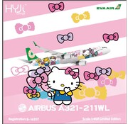 HYJL Wings A321S Eva Air Hello Kitty B-16207 1:400 sharklets +pre-order+