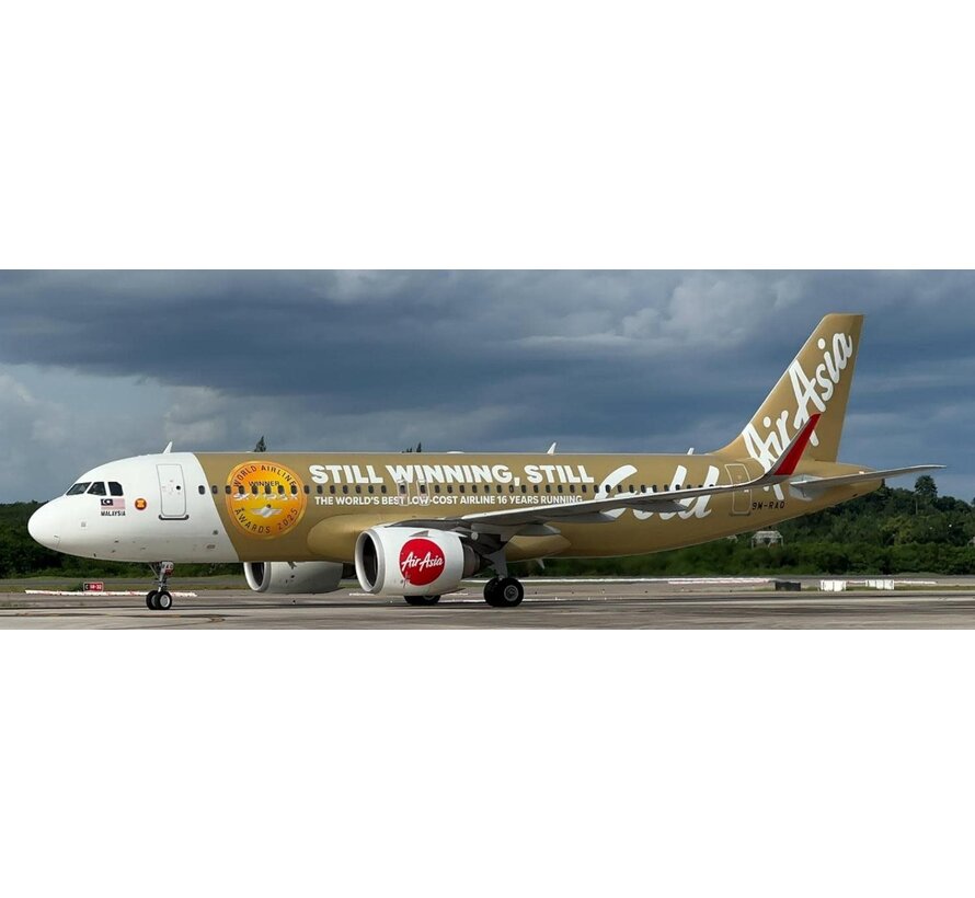 A320neo Air Asia Still Winning Still Gold 9M-RAQ 1:400 +PRE-ORDER+