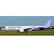 JC Wings A321XLR Riyadh Air mauve tail livery F-WWBZ 1:400 +PRE-ORDER+