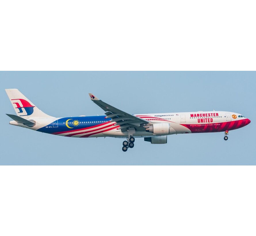 A330-300 Malaysia Airlines Manchester United MU 9M-MTL 1:400 +PRE-ORDER+