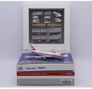 JC Wings B747-100 Boeing House Colors First Prototype Museum Version N7470 1:400 with GSE Set  +pre-order+
