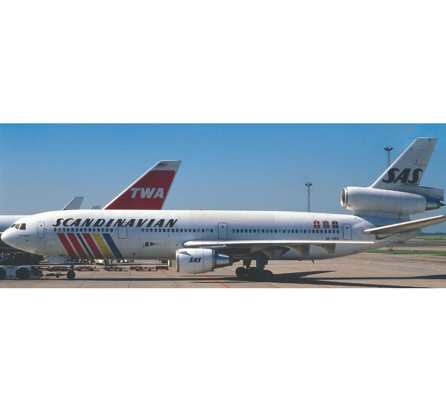 DC10-30 SAS Scandinavian Airlines old rainbow stripe livery SE-DFD 1:400  +pre-order+