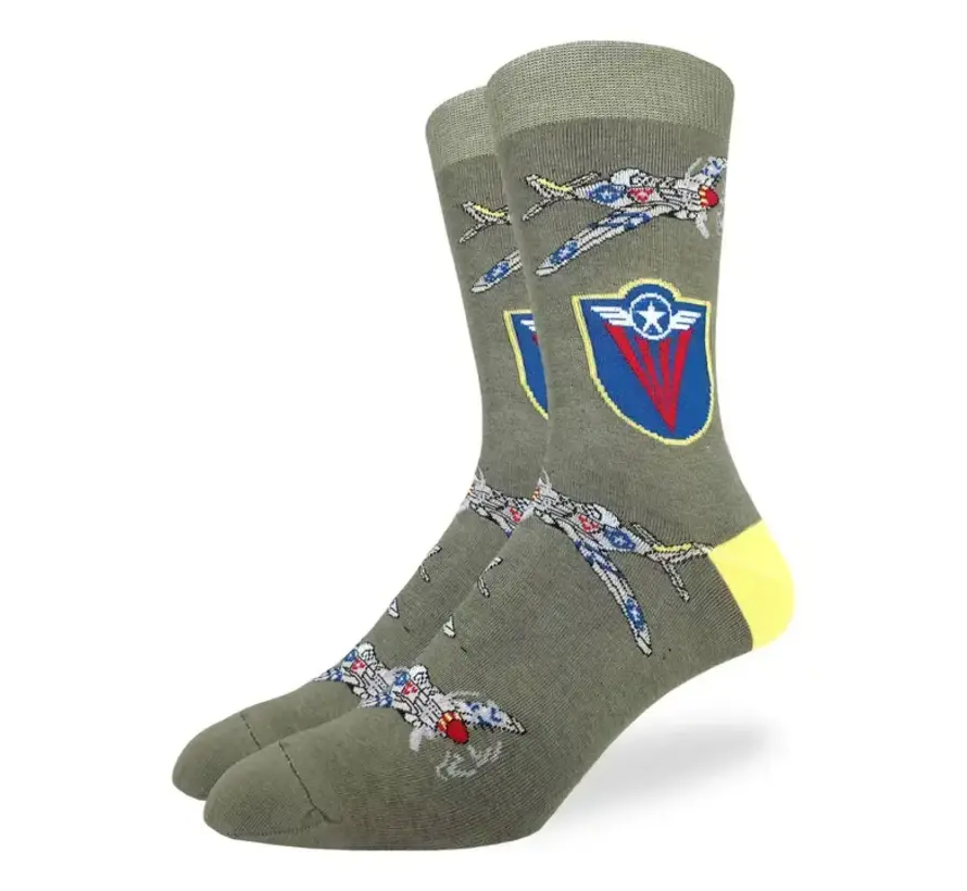 Men's  P51 Mustang Socks Adult Size 7-12