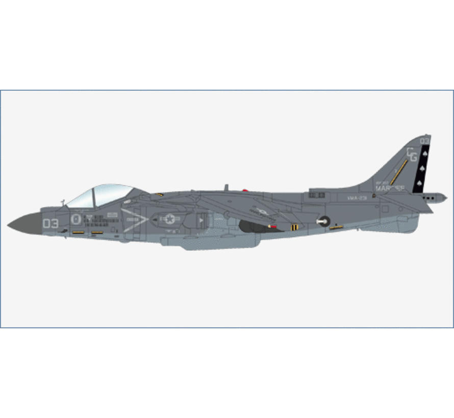 AV8B II Plus VMA-231 USMC CG-03 165357 USCENTCOM Operation Inherent Resolve 2017 1:72 +pre-order+