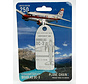 Douglas DC3 Odyssey 86 Expo C-FGXW white metal aircraft skin tag CONSIGNMENT