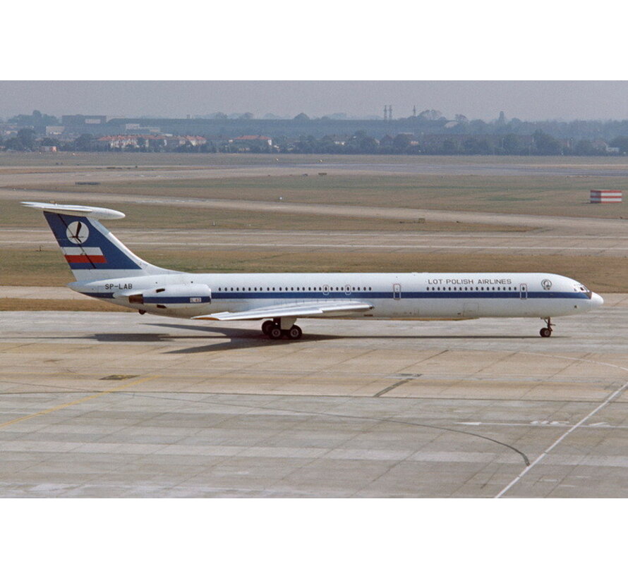 IL62 LOT Polish Airlines SP-LAB 1:400 +PRE-ORDER+