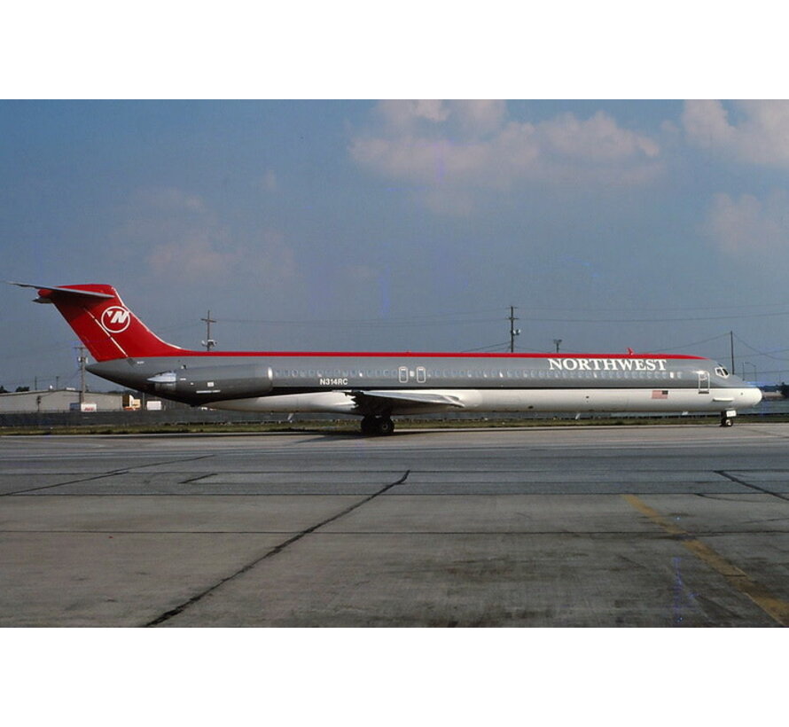 MD82 Northwest Bowling shoe livery N314RC 1:400 +PRE-ORDER+