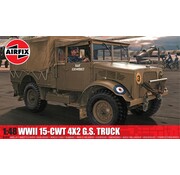 Airfix WWII RAF 15-CWT 4X2 General Service Truck (Bedford MWD) 1:48 2025 re-issue