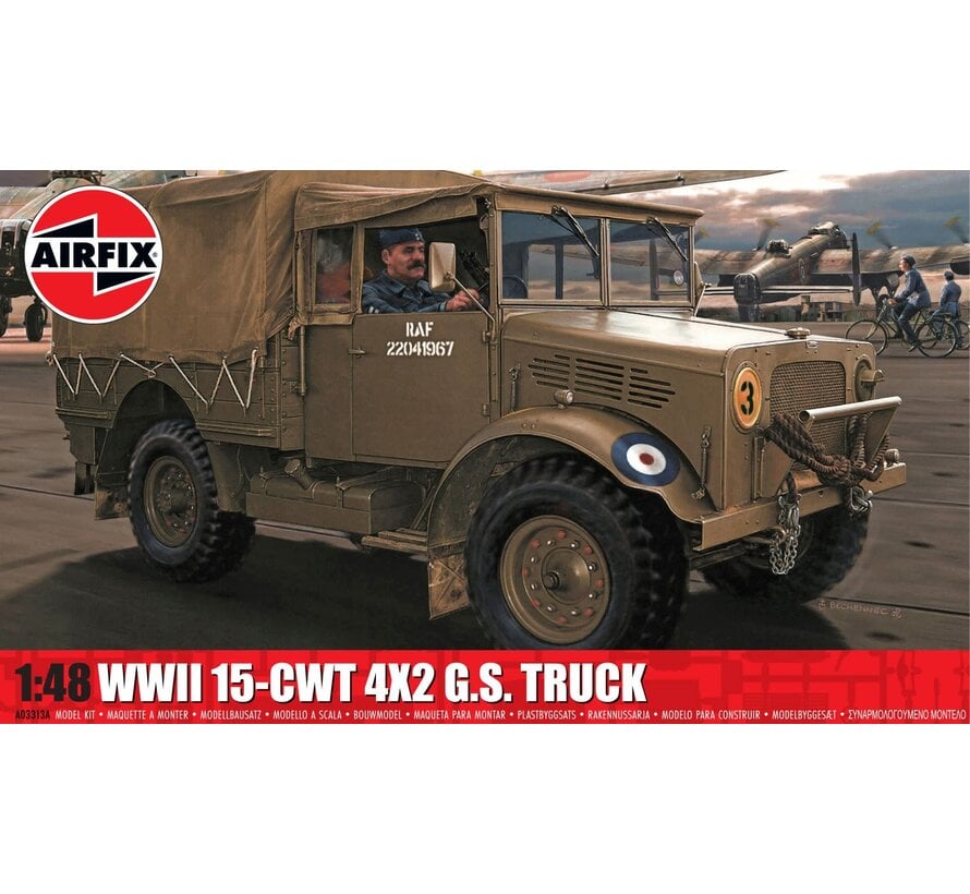 WWII RAF 15-CWT 4X2 General Service Truck (Bedford MWD) 1:48 2025 re-issue