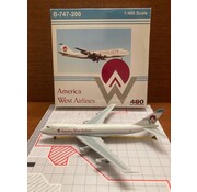 bigbird BigBird B747-200 America West N532AW 1:400**Collection sale