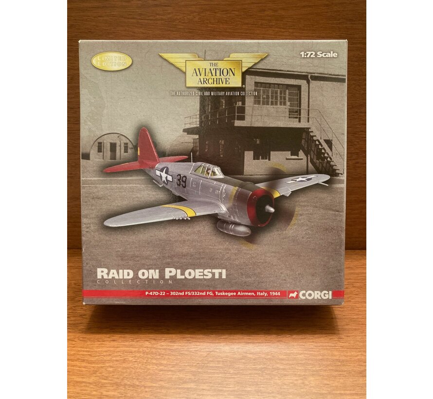P47D 302nd FS/332nd FG Tuskegee Airmen, Italy 1944 1:72**Collection sale